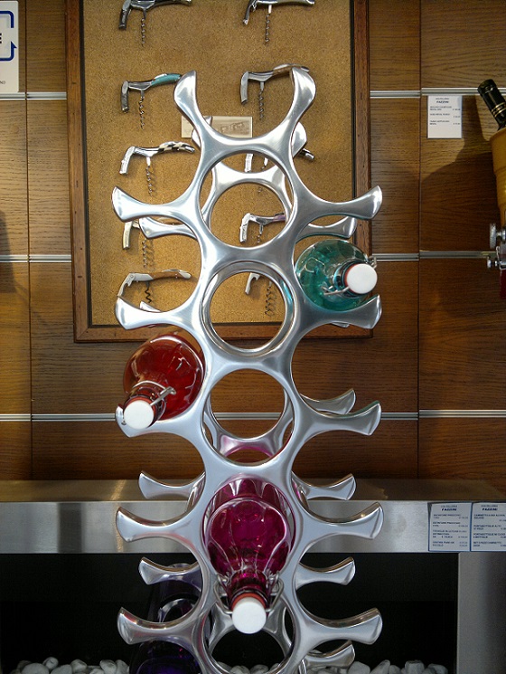 Italian wine rack