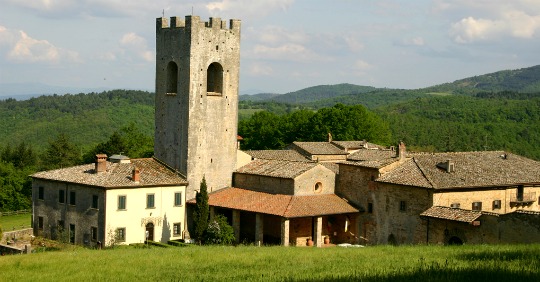 On my mission to discover the best Tuscan wines I am happy to share with you today Badia a Coltibuono.  Once a monastery where a thousand years ago the monks began planting vines. 
